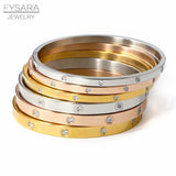 Lover Jewelry Bangle Titanium Steel Couple Bracelets Men