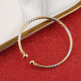 Gold Plated Ethiopian Bangles for Women Men