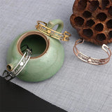 Custom Heart Name Bracelet for Women Personalized Stainless Steel Bangles