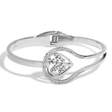 Silver Stainless Steel Bangles Bracelets for Women