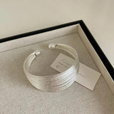 Adjustable Multilayer Geometric Bracelet for Women