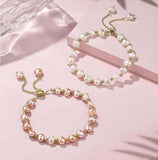 Baroque Freshwater Pearl 14K Filled Bracelet Jewelry for Women