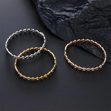 Luxury Crystal Bangles for Women, Stainless Steel Bracelets, Gift