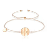 925 Silver Hamsa Lucky Tree Rope Bracelet