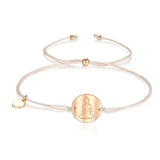 925 Silver Hamsa Lucky Tree Rope Bracelet