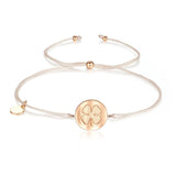 925 Silver Hamsa Lucky Tree Rope Bracelet