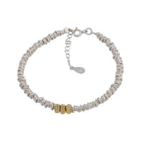 925 Sterling Silver Hiphop Ball Bracelet Vintage Hasp, Birthday Gift