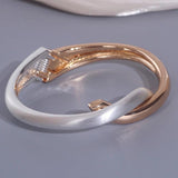 Punk Metal Bangle Bracelet for Women