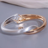 Punk Metal Bangle Bracelet for Women