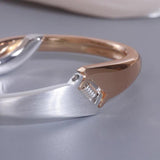 Punk Metal Bangle Bracelet for Women