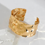 Chunky Cuff Arm Bangle Wide Bracelet Steampunk Punk Metal