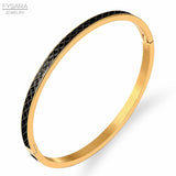 Boho Enamel Bracelet European Geometric Bangles Women Charm Party Jewelry