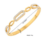 Stainless Steel Bracelet For Women Zircon Jewelry Gift