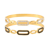 Stainless Steel Bracelet For Women Zircon Jewelry Gift