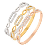 Stainless Steel Bracelet For Women Zircon Jewelry Gift