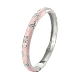 Enamel Bracelet Cloisonne Bangles Flower Women's Hand Bracelets