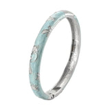 Enamel Bracelet Cloisonne Bangles Flower Women's Hand Bracelets