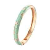 Enamel Bracelet Cloisonne Bangles Flower Women's Hand Bracelets