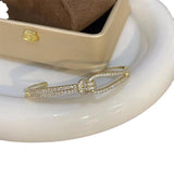 Crystal Double Layer Bracelets Women Jewelry Accessory
