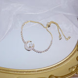 Zircon Moon Star Bracelet Micro Inlaid Zirconia Pulseras Bangles