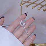 Zircon Moon Star Bracelet Micro Inlaid Zirconia Pulseras Bangles