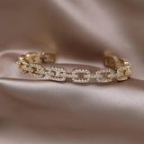 Letter Buckle Bracelet Geometric Female Jewelry