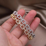 Letter Buckle Bracelet Geometric Female Jewelry