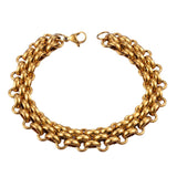 Hip Hop Stainless Steel Chain Bracelet for Men