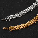 Hip Hop Stainless Steel Chain Bracelet for Men