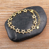 Nidin Arrival Heart Bangle Bracelet for Women Wedding Gift