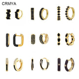 Women's CZ Zircon Dripping Hoop Earrings