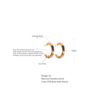 Bohemia Hoop Earrings Vintage Jewelry Women