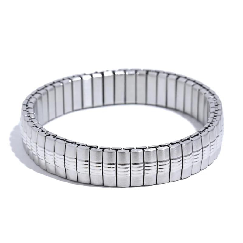 Stainless Steel Metal Chain Bracelet Bangle for Women