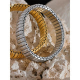 Stainless Steel Metal Chain Bracelet Bangle for Women