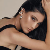 Chunky Stainless Steel Tube Hollow Earrings for Women
