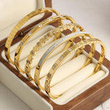 Vintage Classic Bangle Bracelet for Women Gift