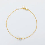 925 Silver Pearl Charm Bracelet Women Party Gift Jewelry