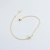 925 Silver Pearl Charm Bracelet Women Party Gift Jewelry