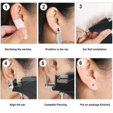 4mm Ear Piercing Gun Professional Kit for Salon Home Use