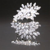 Dazzling CZ Stone Stud Earrings for Women