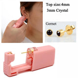 6PCS 24K Plating DolphinMishu Piercing Gun with Stud