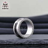 Stainless Steel Screw Gauges Stretchers Earrings 2PCS