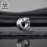 Shark Gauges Stainless Steel Ear Tunnels Plugs Expander Piercing Body Jewelry