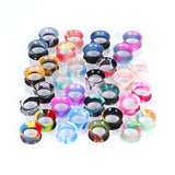 1Pc Silicone Ear Gauges Tunnels Hollow Plugs Earring Stretcher
