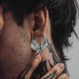 Doearko 2PCS Moth Saddle Ear Gauges 316 Stainless Steel Plugs Piercing