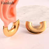 2pcs 10-25mm Semicircle Saddle Ear Tunnel Plug Piercing Expander