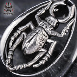 Stainless Steel Scarab Ear Tunnels Gauges Plugs Earrings Piercing 2PCS