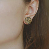 Giga 2PCS Vintage Stainless Steel Ear Plugs for Earlobe