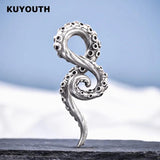 KUYOUTH Octopus Tentacle Ear Weight Hanger Gauges 8mm