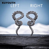 KUYOUTH Octopus Tentacle Ear Weight Hanger Gauges 8mm